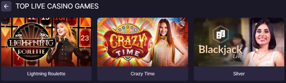 Live Casino Games at BitStarz