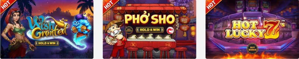 Top slot games from Betsoft developer