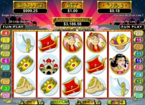 Aladdin's Wishes Video Slot from Realtime Gaming