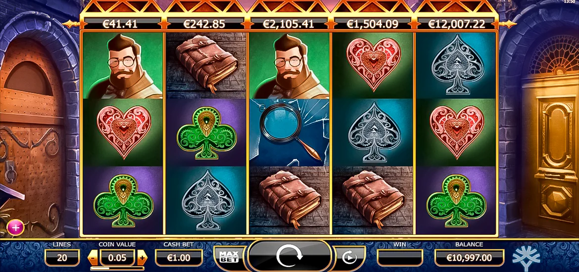 Holmes & the Stolen Stones slot