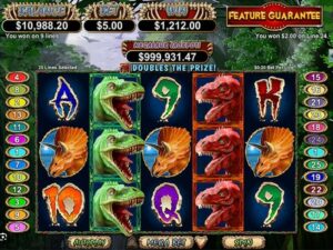 Megasaur video Slot from RTG