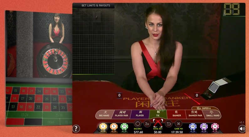 Live dealer games powered by Realtime Gaming