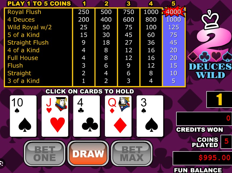 Video Poker RTG